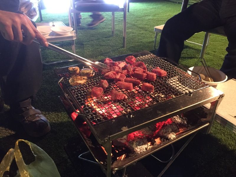 2018/02　社内でBBQ