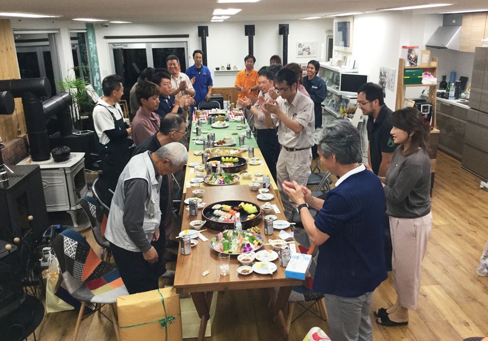 2018/05　ベテラン社員送別会